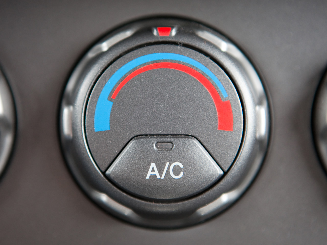 Air conditioning control knob