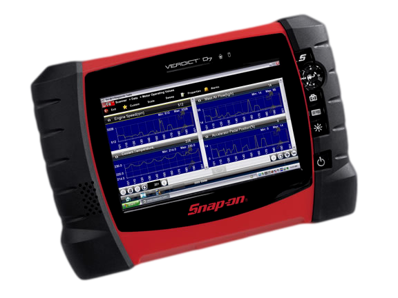 Snap-on diagnostic scanner