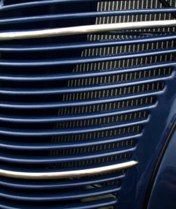 Ford grille and radiator